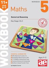 11plus Maths Year 5-7 Workbook 5: Numerical Reasoning cena un informācija | Grāmatas pusaudžiem un jauniešiem | 220.lv