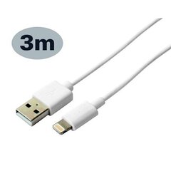 Кабель USB—Lightning KSIX: Единица измерения - 3 м цена и информация | Зарядные устройства для телефонов | 220.lv