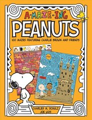 A-Maze-Ing Peanuts: 100 Mazes Featuring Charlie Brown and Friends цена и информация | Книги для малышей | 220.lv