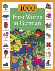 1000 First Words in German cena un informācija | Izglītojošas grāmatas | 220.lv