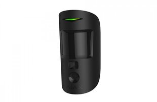 AJAX Kustības sensors MotionCam PIR ar melnu kameru cena un informācija | Sensori | 220.lv