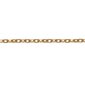 Ķēdīte ar zelta pārklājumu 750°, 70 cm, ražota Francijā cena un informācija | Kaklarotas | 220.lv