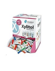 Miradent Xylitol košļājamo gumiju MIX (200x2) cena un informācija | Saldumi | 220.lv