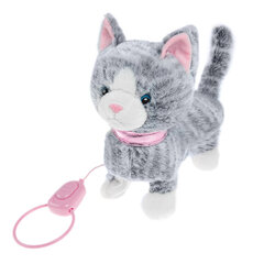 Интерактивная игрушка Smiki котенок, серый, 25 см цена и информация | Игрушки для девочек | 220.lv