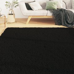 Pinkains paklājs, melns, 160x230cm, neslīdošs цена и информация | Ковры | 220.lv