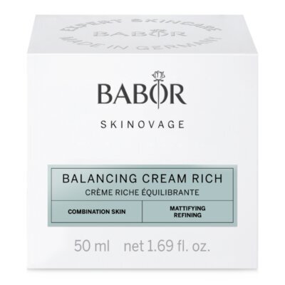 Mitrinošs krēms dehidrētai kombinētai ādai Babor Skinovage Balancing Cream Rich, 50 ml cena un informācija | Sejas krēmi | 220.lv