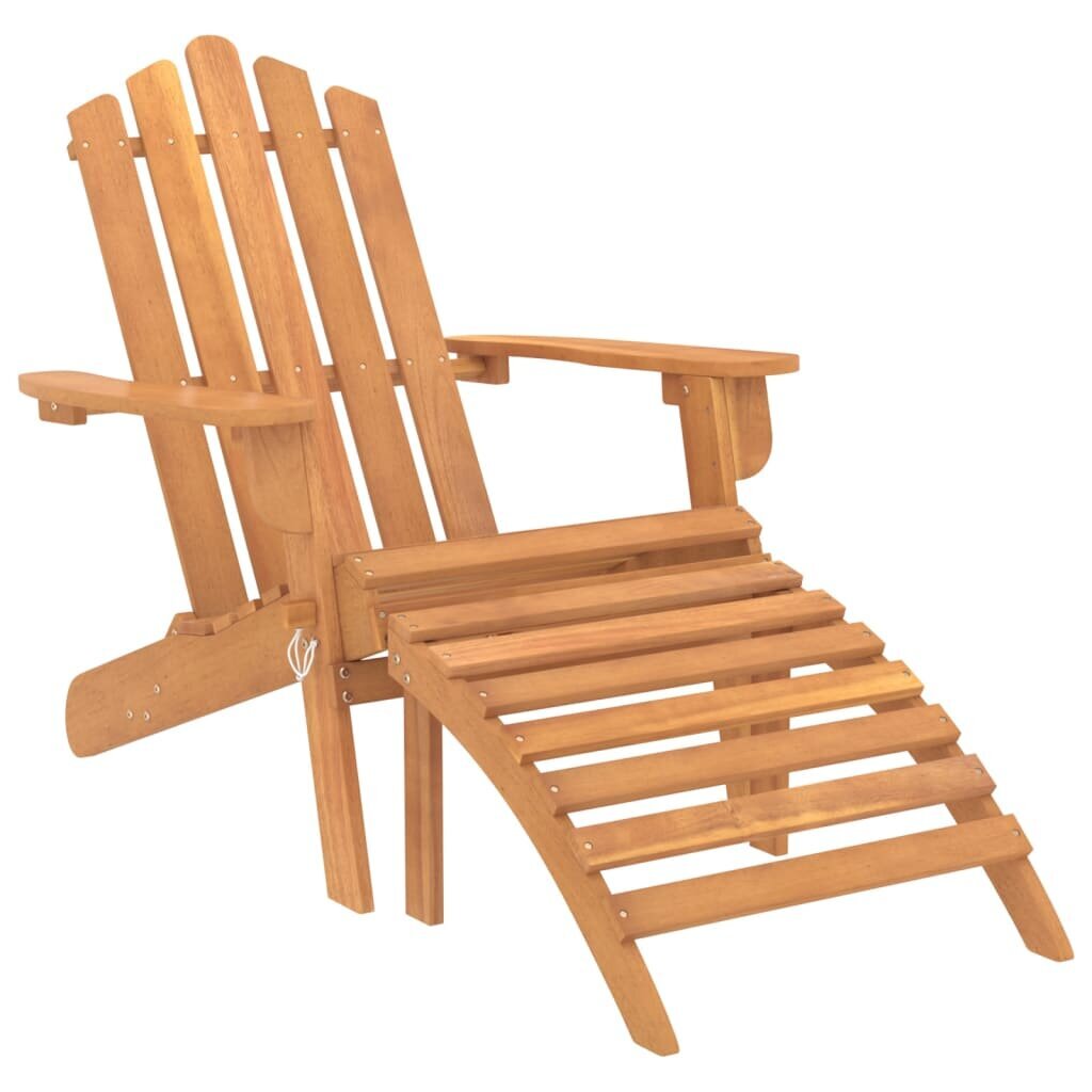 Dārza krēsli, 2gab., akācijas koka masīvs цена и информация | Dārza krēsli | 220.lv
