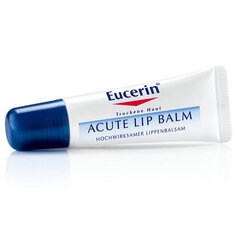 Eucerin Acute lūpu balzams, 10 ml cena un informācija | Lūpu krāsas, balzāmi, spīdumi, vazelīns | 220.lv