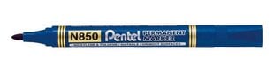 Pentel N850 marķieris, zils cena un informācija | Kancelejas preces | 220.lv