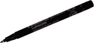 Marķieris Lumocolor F 0.6mm melns, permanentais, Staedtler /10 цена и информация | Канцелярия | 220.lv