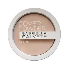 Gabriella Salvete Cover Powder SPF 15 - Compact powder  02 Beige #BB8C78 цена и информация | Пудры, базы под макияж | 220.lv