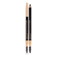 Lancome Brow Shaping Powdery Pencil uzacu zīmulis 1.0g 10 Black #000000 cena un informācija | Acu ēnas, skropstu tušas, zīmuļi, serumi | 220.lv