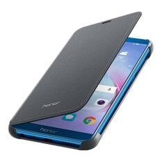 Honor 9 Lite Flip Case Black cena un informācija | Huawei Mobilie telefoni un aksesuāri | 220.lv