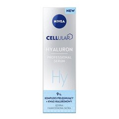 Cellular hialuronskābe (profesionāls serums) 30 ml цена и информация | Сыворотки для лица, масла | 220.lv