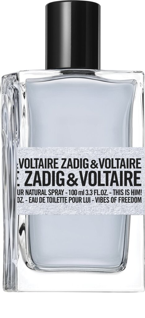 Zadig & Voltaire This Is Him! Vibes Of Freedom - EDT cena un informācija | Vīriešu smaržas | 220.lv