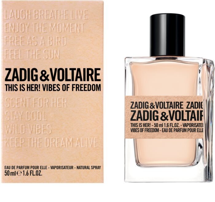 Zadig & Voltaire This is Freedom! For Her - EDP cena un informācija | Sieviešu smaržas | 220.lv
