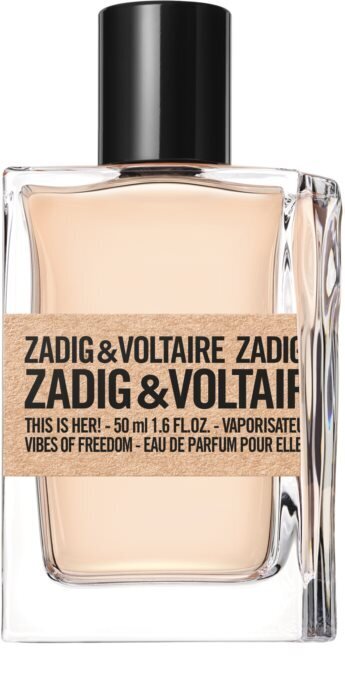 Zadig & Voltaire This is Freedom! For Her - EDP cena un informācija | Sieviešu smaržas | 220.lv