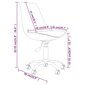Grozāmas biroja krēsls, gaiši pelēks, auduma cena un informācija | Biroja krēsli | 220.lv
