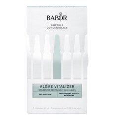 Atjaunojošas un mitrinošas ampulas sejai Babor Algae Vitalizer, 7 x 2 ml cena un informācija | Serumi sejai, eļļas | 220.lv