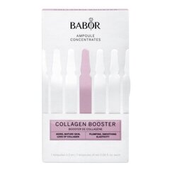 Ādas blīvuma atjaunojošas ampulas sejai Babor Collagen Booster, 7 x 2 ml цена и информация | Сыворотки для лица, масла | 220.lv