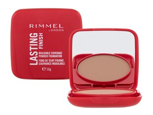 Kompaktais pūderis Rimmel London Lasting Finish, 10 g, 009 Honey cena un informācija | Grima bāzes, tonālie krēmi, pūderi | 220.lv