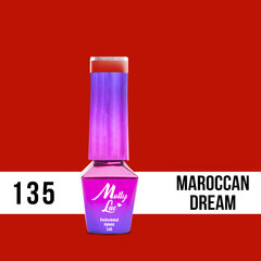 Гель лак для ногтей Molly Lac - Maroccan Dream 5 мл Но. 135 цена и информация | Лаки для ногтей, укрепители | 220.lv