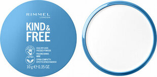 Rimmel London Powder Make-up Base Rimmel London Kind & Free 001-translucent, 10 г цена и информация | Пудры, базы под макияж | 220.lv