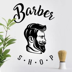 Barber Shop, наклейка на стену салона цена и информация | Декоративные наклейки | 220.lv