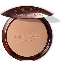 Пудра для контуринга Guerlain Terracotta Bronzing Powder, 10 г цена и информация | Бронзеры (бронзаторы), румяна | 220.lv