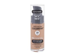 Revlon Colorstay Combination Oily Skin тональный крем 30 мл, 315 Butterscotch цена и информация | Пудры, базы под макияж | 220.lv