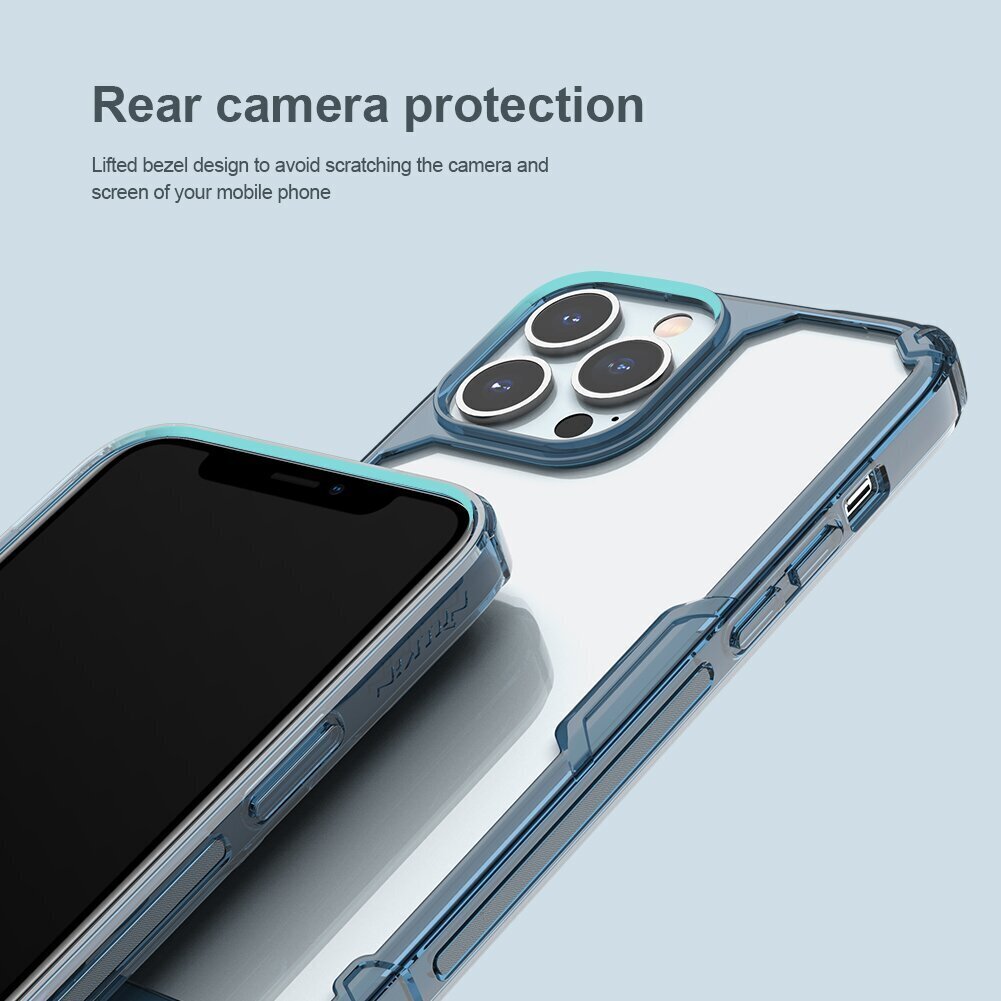 Nillkin Nature TPU PRO Cover for Apple iPhone 14 Pro Max Transparent cena un informācija | Telefonu vāciņi, maciņi | 220.lv