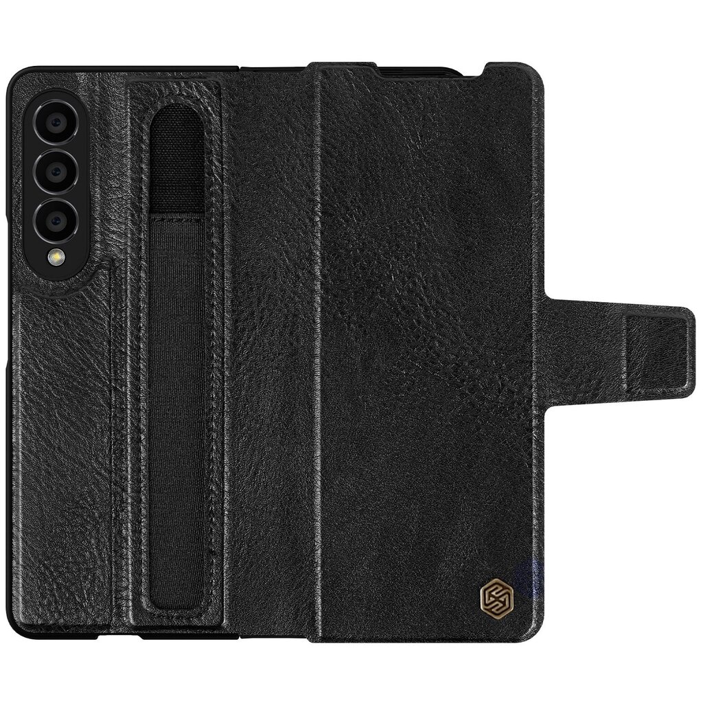 Nillkin Aoge Case for Samsung Galaxy Z Fold 4 5G Black cena un informācija | Telefonu vāciņi, maciņi | 220.lv