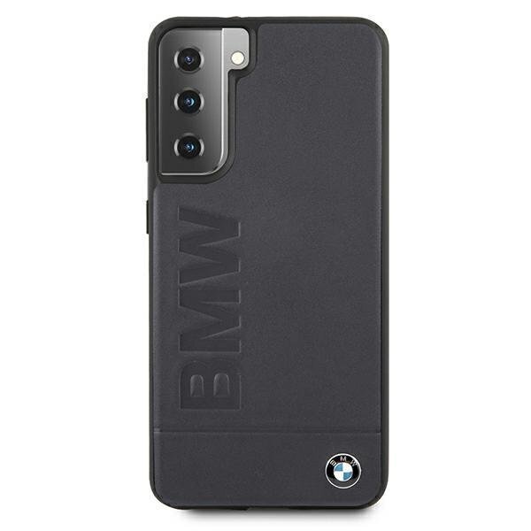 Case BMW BMHCS21MSLLNA S21 + G996 navy blue / hardcase Signature Logo Imprint cena un informācija | Telefonu vāciņi, maciņi | 220.lv