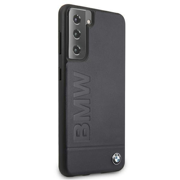 Case BMW BMHCS21MSLLNA S21 + G996 navy blue / hardcase Signature Logo Imprint cena un informācija | Telefonu vāciņi, maciņi | 220.lv