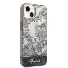 Guess PC/TPU Toile De Jouy Case for iPhone 14 Grey cena un informācija | Telefonu vāciņi, maciņi | 220.lv