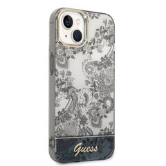 Guess PC/TPU Toile De Jouy Case for iPhone 14 Plus Grey cena un informācija | Telefonu vāciņi, maciņi | 220.lv