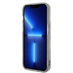 Guess PC/TPU Toile De Jouy Case for iPhone 14 Pro Max Grey цена и информация | Чехлы для телефонов | 220.lv