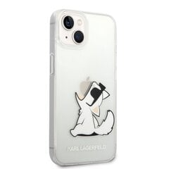 Karl Lagerfeld PC/TPU Choupette Eat Case для iPhone 14 Plus Transparent цена и информация | Чехлы для телефонов | 220.lv