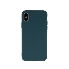 Чехол Rubber TPU Xiaomi Poco C40  темно зеленый цена и информация | Чехлы для телефонов | 220.lv