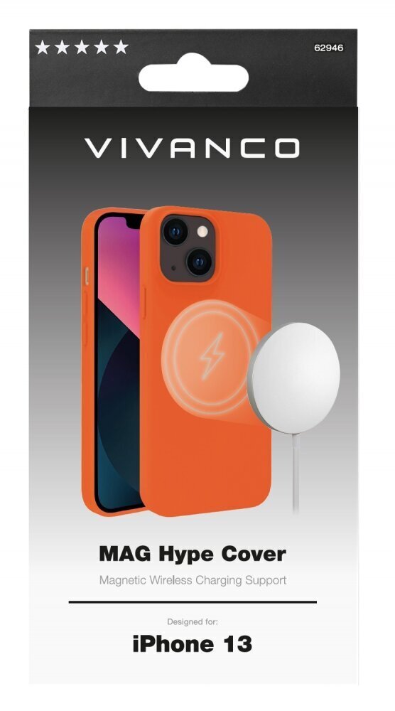 Aizsargapvalks VIVANCO Mag Hype Cover for iPhone 13 cena un informācija | Telefonu vāciņi, maciņi | 220.lv