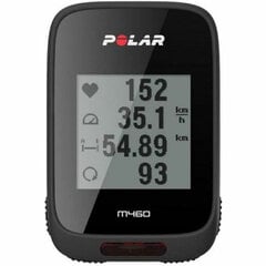 Bluetooth Sporta Pulsometrs Polar M460 Melns S6443542 цена и информация | Шагомеры, хронометры, мониторы сердечного ритма | 220.lv