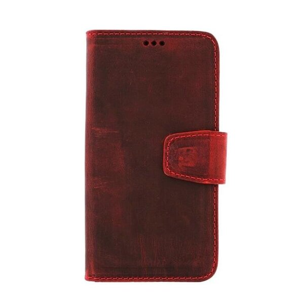 Rezerves daļa Samsung Galaxy S10e oriģinālas ādas maksts vāciņš sarkans cena un informācija | Telefonu vāciņi, maciņi | 220.lv