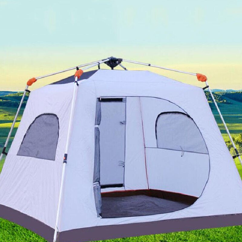 Automātiskā telts 4-6 personām, 240x240x190 cm cena un informācija | Teltis | 220.lv