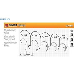 Крючки Kujira 570 №.6 цена и информация | Крючки для рыбалки | 220.lv