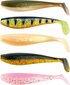 Gumijas lente FOX Rage Zander Pro Mixed UV Coulour 5 gab. 10 cm cena un informācija | Vobleri, ēsmas, vizuļi | 220.lv