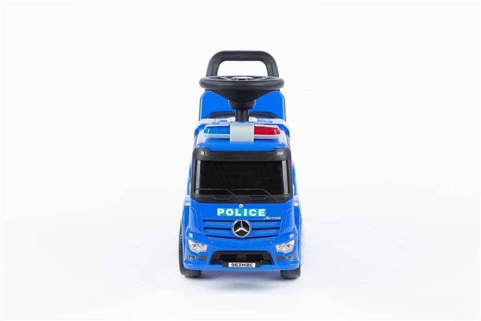 Stumjama automašīna Mercedes-Benz Police (blue) (657) 4619 цена и информация | Rotaļlietas zīdaiņiem | 220.lv