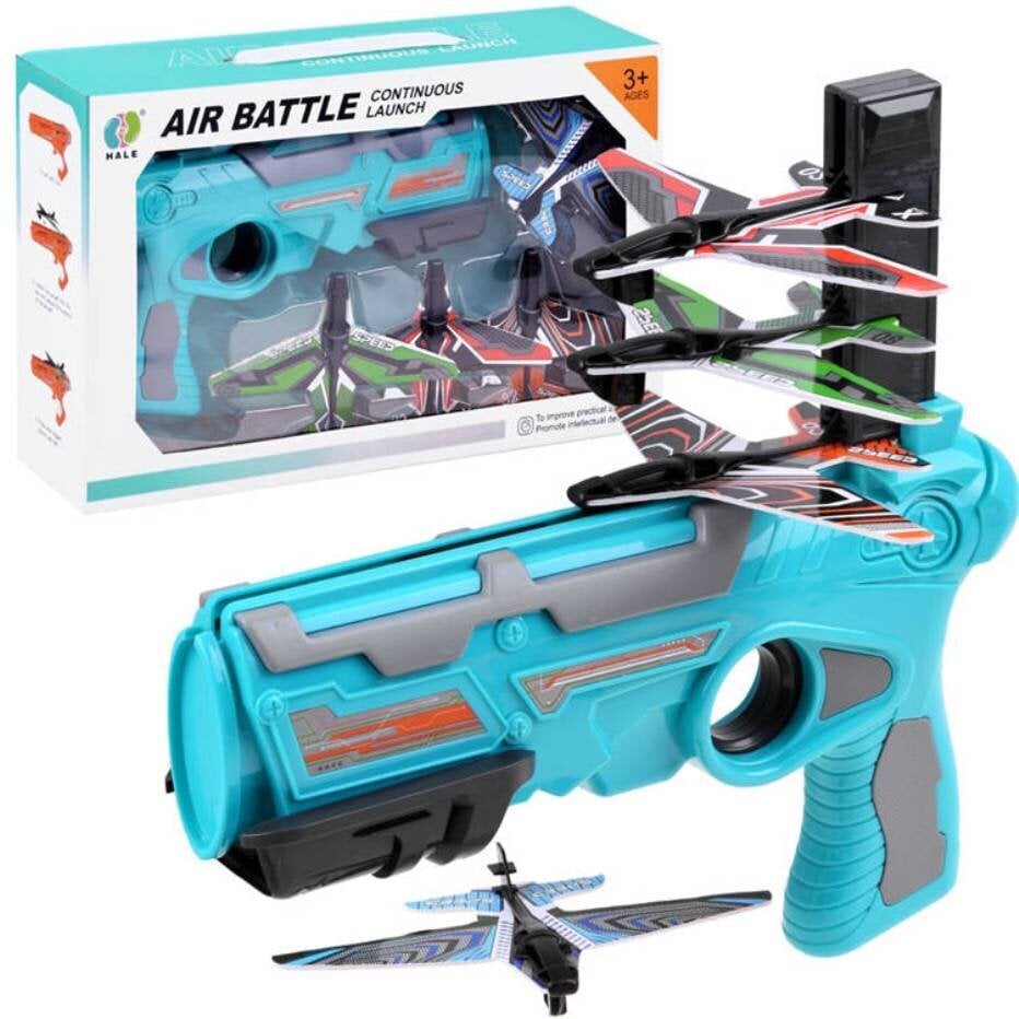 Lidmašīnas palaišanas iekārta Air Battle 4 DS.Trade H.K.109075 цена и информация | Rotaļlietas zēniem | 220.lv