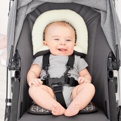 Skip Hop Infant Stroll & Go Cool Touch atbalsts - pelēka spalva цена и информация | Аксессуары для автокресел | 220.lv