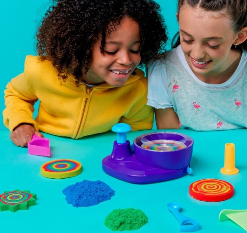 Spin Master Kinetic Sand – savītas krāsas цена и информация | Modelēšanas un zīmēšanas piederumi | 220.lv