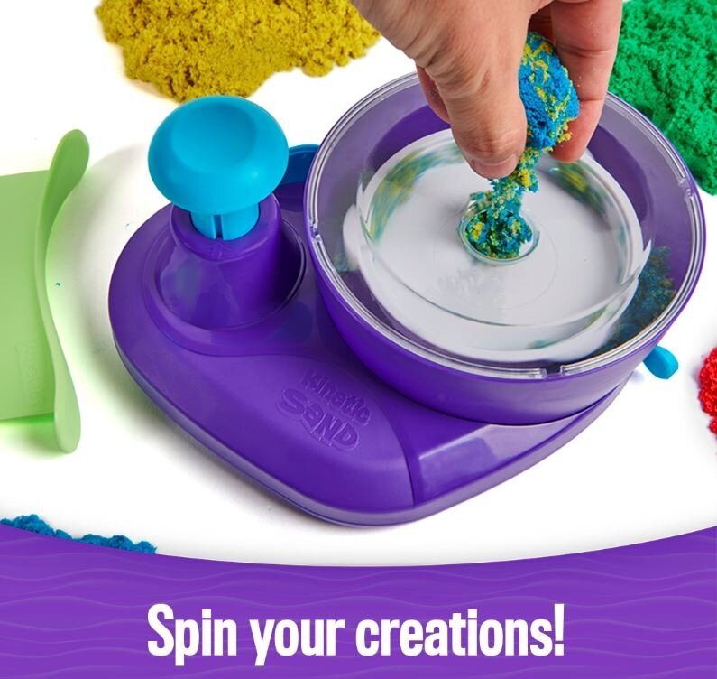 Spin Master Kinetic Sand – savītas krāsas цена и информация | Modelēšanas un zīmēšanas piederumi | 220.lv